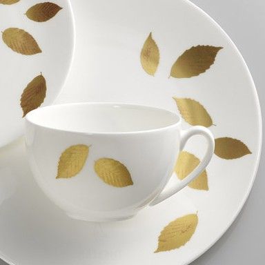 Сахарница Golden Leaf