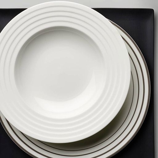 Тарелка салатная Fine Dining Reliefe