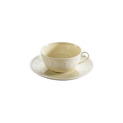 Набор чайных пар Georgia Satin Ivory 6 шт.