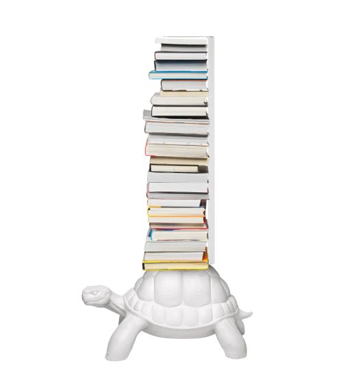 Книжная полка Turtle Carry White