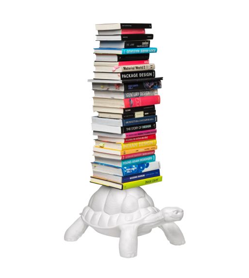Книжная полка Turtle Carry White