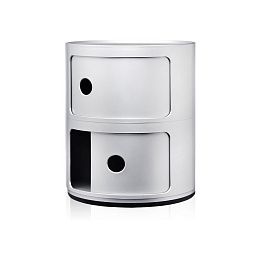 Контейнер COMPONIBILI 40 см Silver