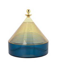 Ваза c крышкой TRULLO Giallo Blu