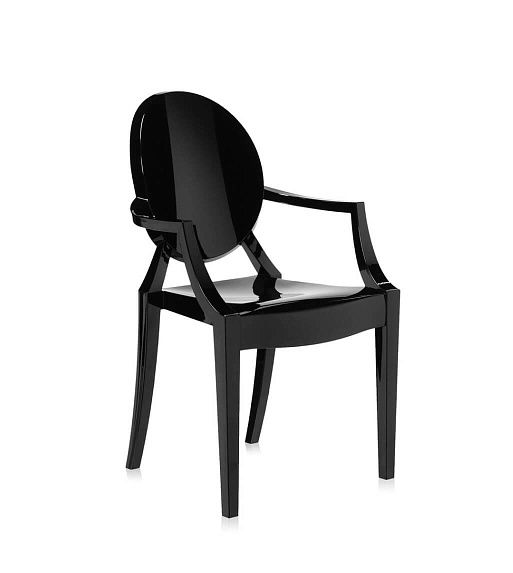 Стул LOUIS GHOST black
