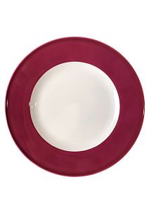 Тарелка 21 см Solid Color BORDEAUX