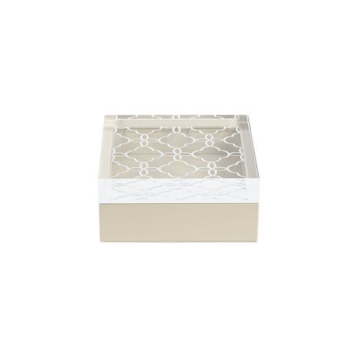 Шкатулка с крышкой 15 х 15 см Ivory