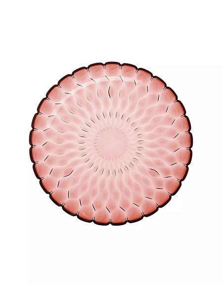 Пластиковое блюдо JELLY (голубое) 45 см