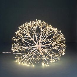 Bianchi Dino Гирлянда LED Цветок белый 30 см