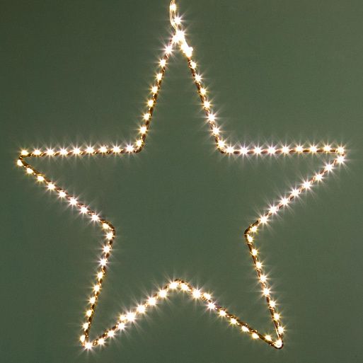 Гирлянда MicroLED Звезда 58 см