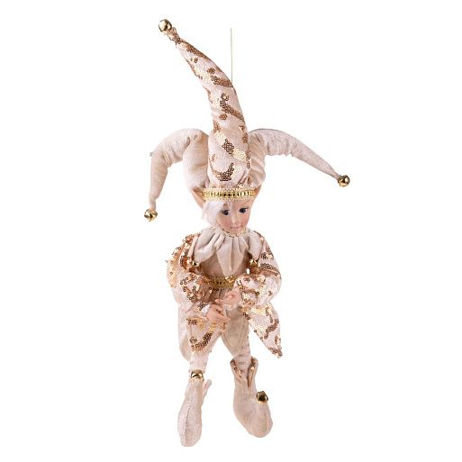 Эльф Джокер айвори 40 см