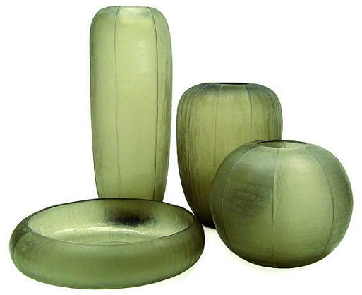 Ваза GOBI Bowl Smokegrey