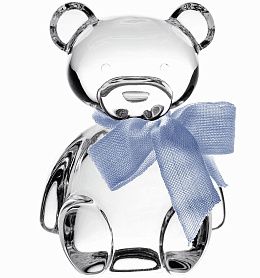 Статуэтка Мишка Teddy с голубой лентой