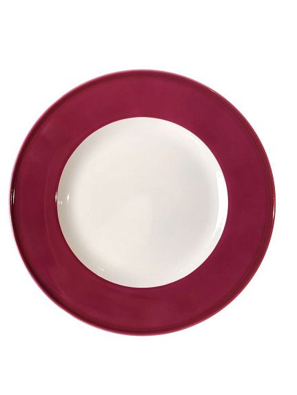 Тарелка 21 см Solid Color BORDEAUX