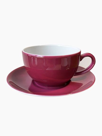 Чайная пара 0,25 л Solid Color BORDEAUX