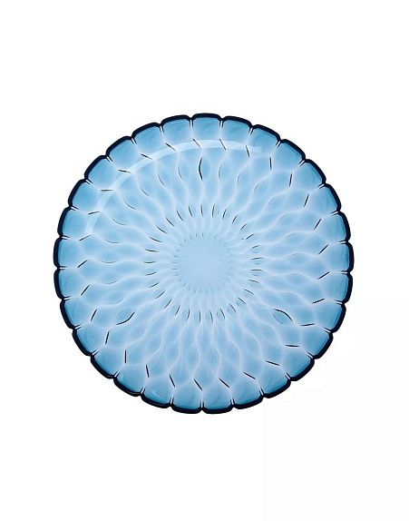 Пластиковое блюдо JELLY (розовое) 45 см