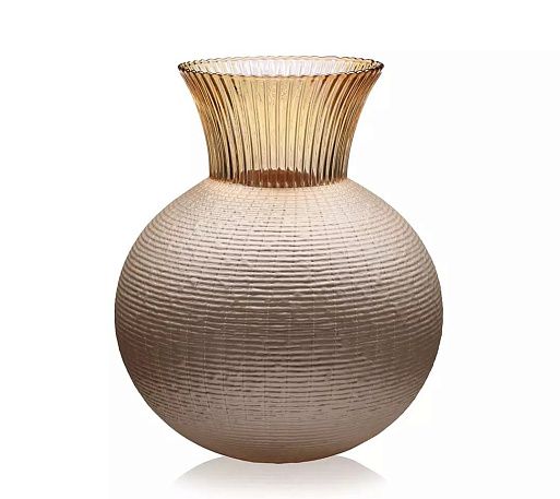 Ваза Ophelia amber 30 см