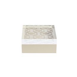 Шкатулка с крышкой 15 х 15 см Ivory