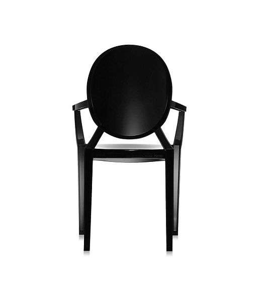 Стул LOUIS GHOST black