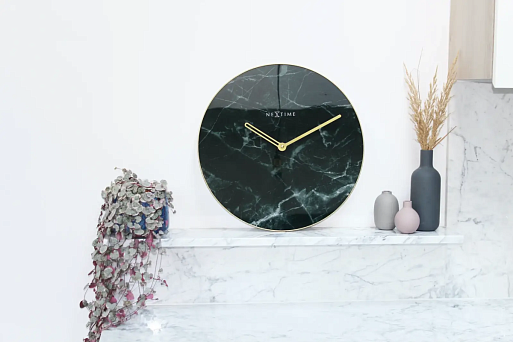 Часы Marble черные