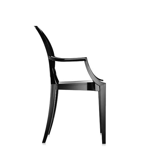 Стул LOUIS GHOST black