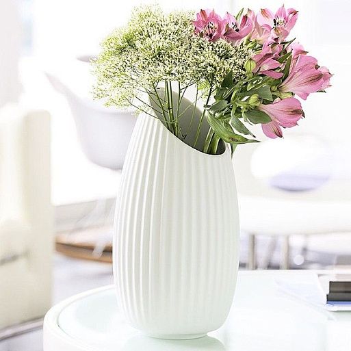 Ваза Shell White