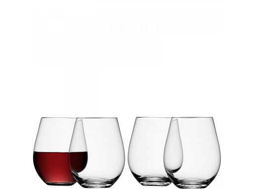 Набор бокалов для вина Stemless 4 шт