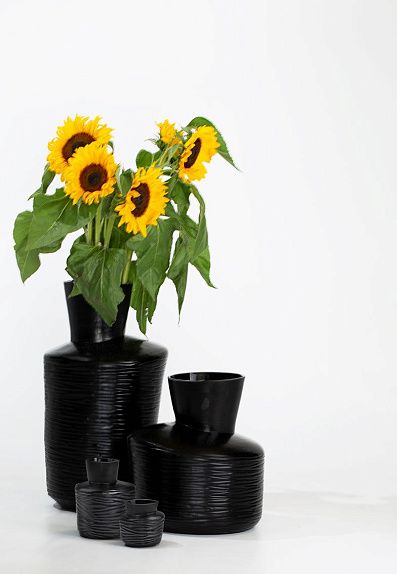 Ваза PUKAO Round Black