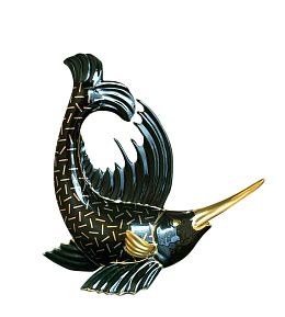 Скульптура Рыба Марлин Black-Gold