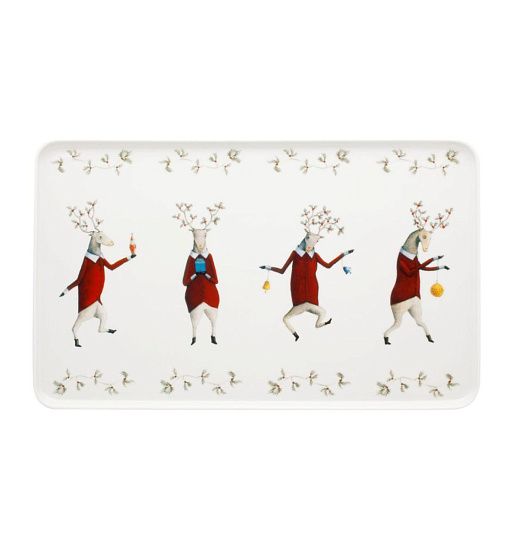 Прямоугольное блюдо Angels