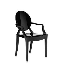 Стул LOUIS GHOST black
