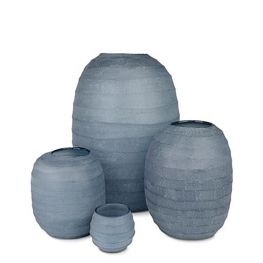 Ваза BELLY L 18 см Indigo