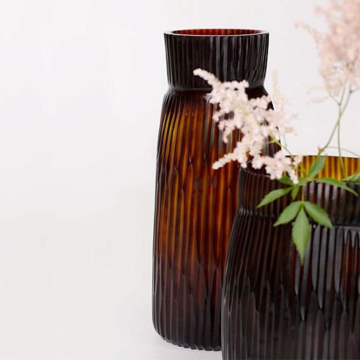 Ваза MATHURA Tall Brown