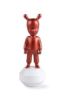 Скульптура Guest Little metallic red