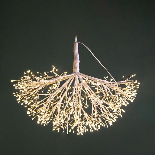 Bianchi Dino Гирлянда LED Цветок белый 40 см