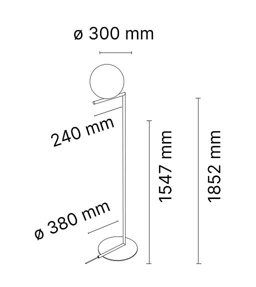 Торшер IC Lights F1/2