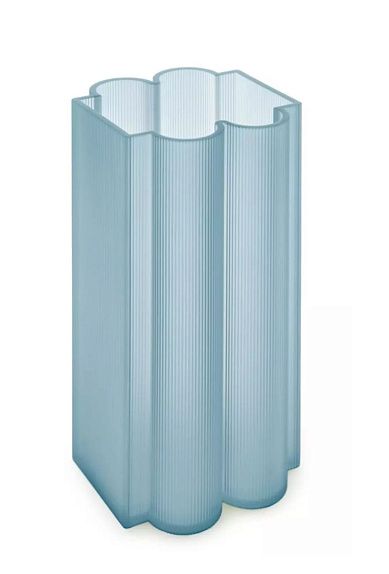 Высокая ваза OKRA Light Blue 34 см