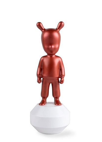 Скульптура Guest Little metallic red