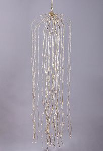 Гирлянда LED Водопад золотой 160 см