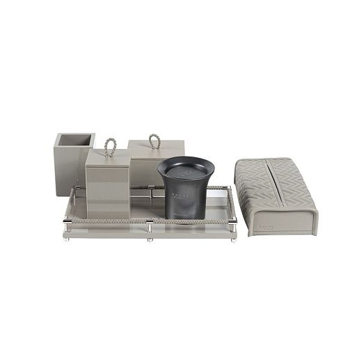 Салфетница 24.5 х 12 х H5.5 см Grey