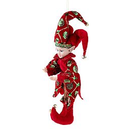 Эльф Джокер красный 40 см