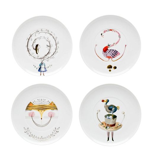 Чайный сервиз на 4 персоны Tea With Alice