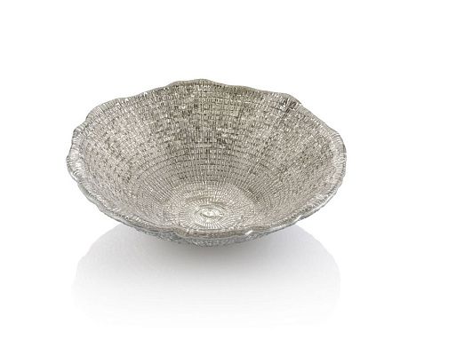 Блюдо Diamante 18 см Beige/chrome