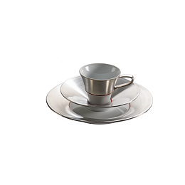 Кофейный набор Polite Silver 3 предмета