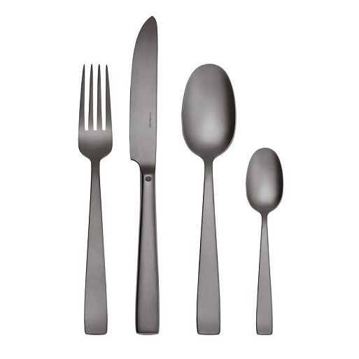 Набор столовых приборов Flat Antique Black 24 шт