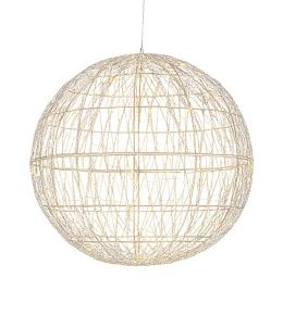 Гирлянда LED Сфера янтарная 50 см