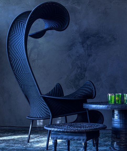 Кресло Shadowy blue