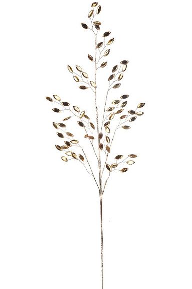 Ветка с  золотыми камнями