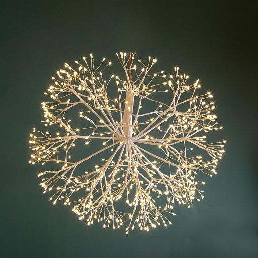 Bianchi Dino Гирлянда LED Цветок белый 40 см