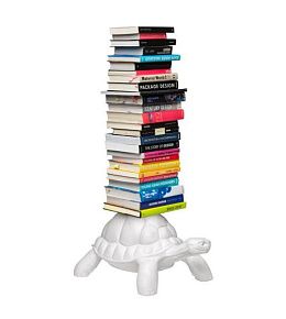 Книжная полка Turtle Carry White