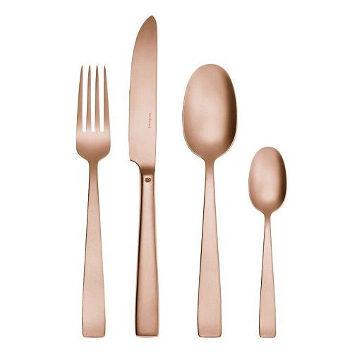Набор столовых приборов Flat Antique Copper 24 шт